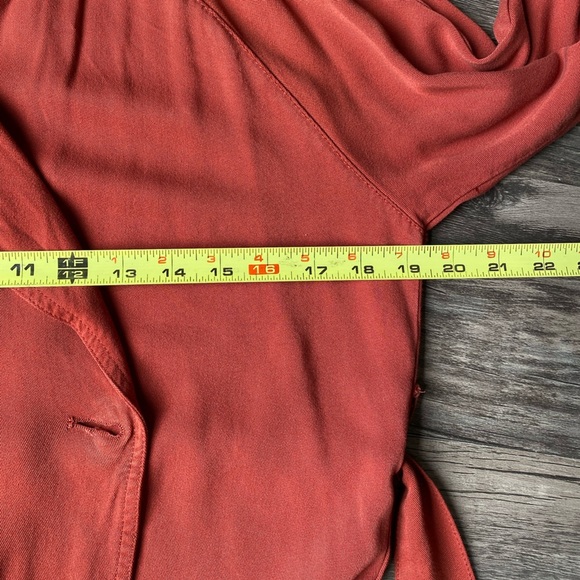 Miami Women’s Orange Long Sleeve Midi Dress Size S - Picture 3 of 7